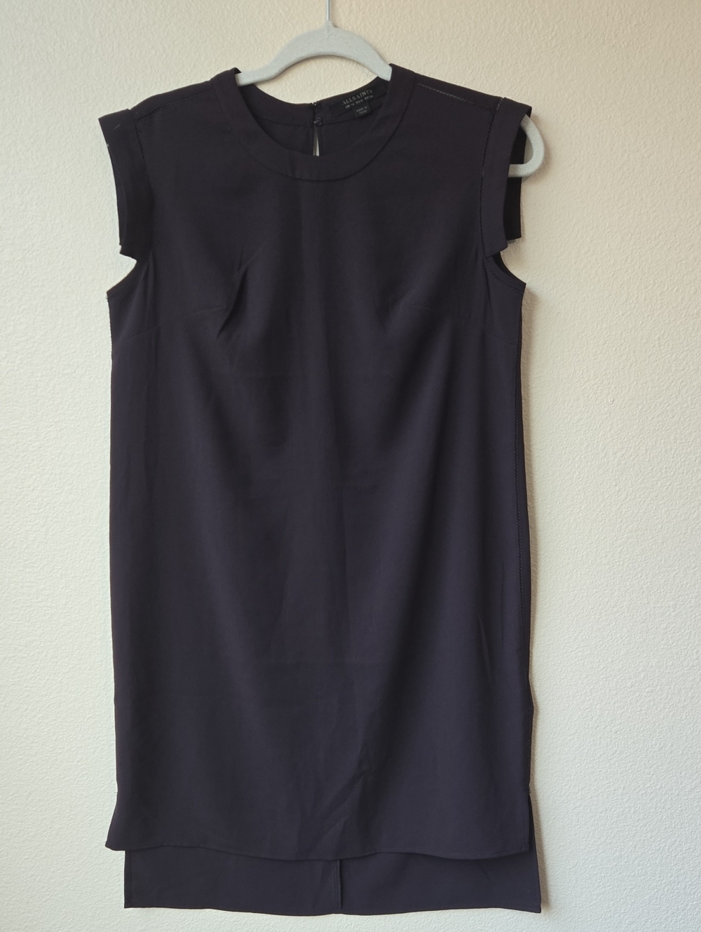 All Saints Dark Burgundy Dress
